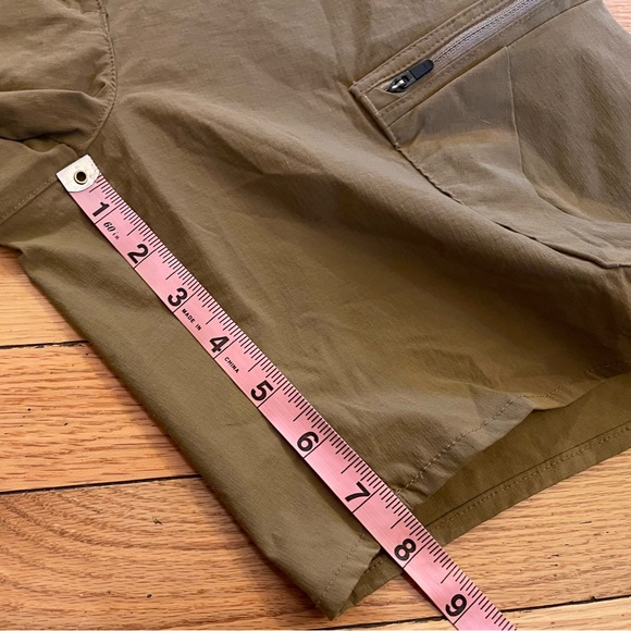 DECATHLON QUECHUA Khaki Brown Trek 500 Hiking Cargo Stretch Shorts Small - Picture 7 of 9